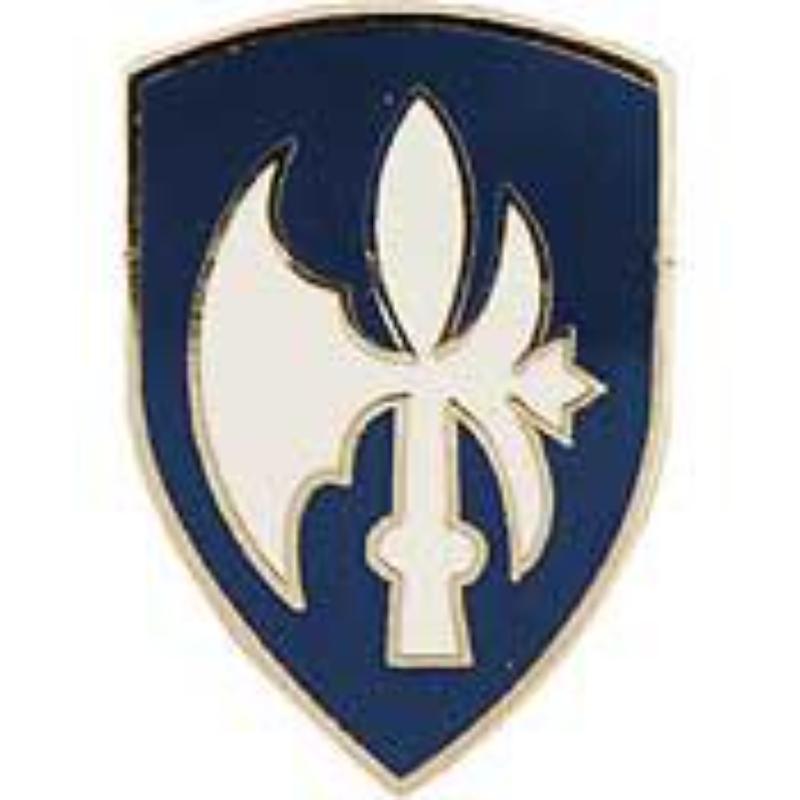 Army Pin - 65th Infantry Division - 1 in. - Durable Design