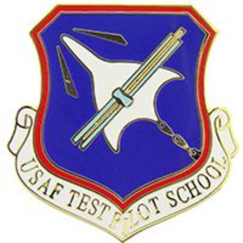 P15710 Pin - USAF, Test Pilot School - 1 in.
