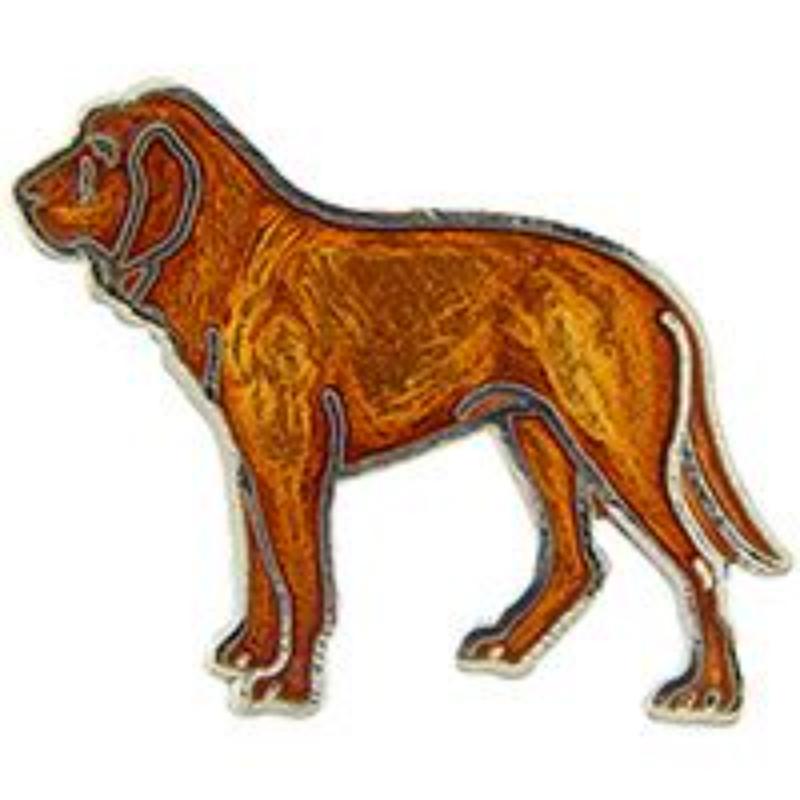 P00342 Pin - Dog, Blood Hound - 1 in.