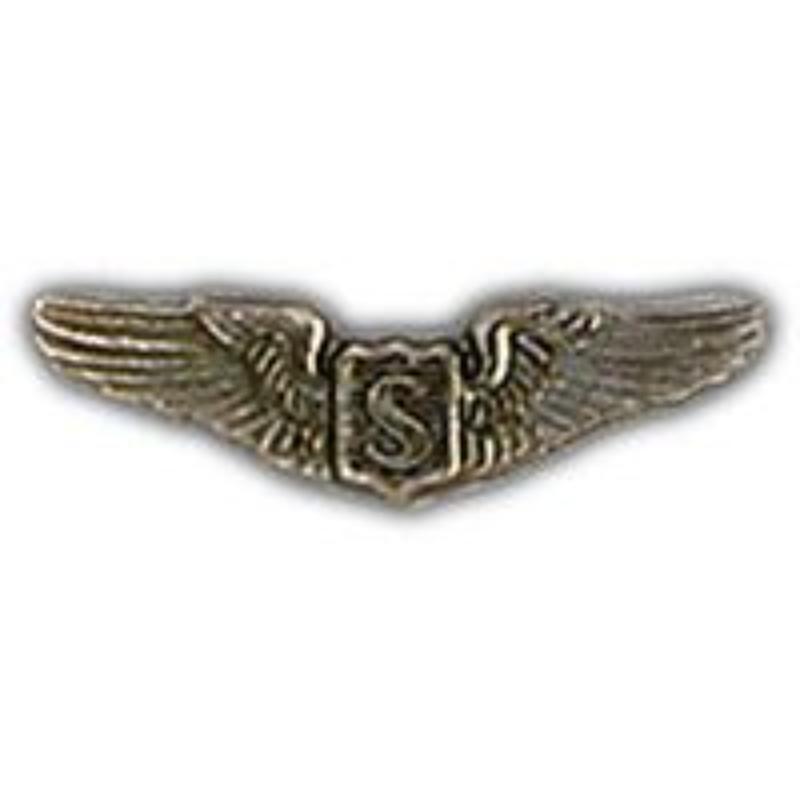 P15788 Mini Wing Pin - USAF, Pilot, Service - 1.25 in.