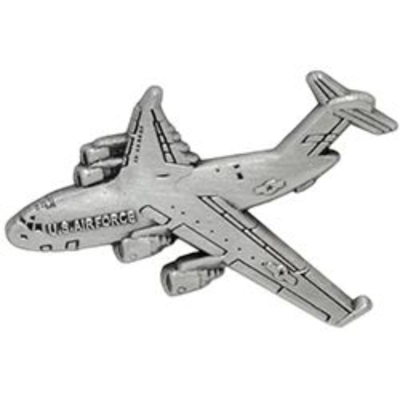 P15829 Pin - APL, C-17 Globemaster - Pewter - 1.38 in.