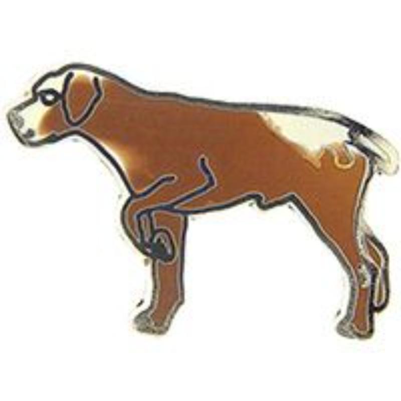 German Shorthaired Pointer Pin - Multicolor - 1 in. - Durable Material