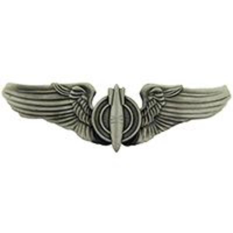 USAF Bombardier Wing Pin - Silver - 2.75 in. - Durable Design