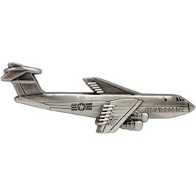 P16078 Pin - APL, C-5 Galaxy - Pewter - 2.25 in.