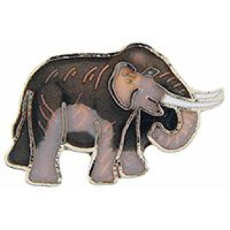 P00382 Pin - Dino, Mammoth - 1 in.