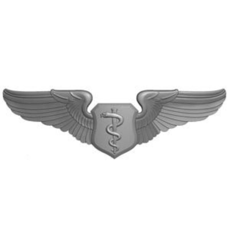 P16303 Wing Pin - USAF, Flight Surgeon, Basic - 3 in.