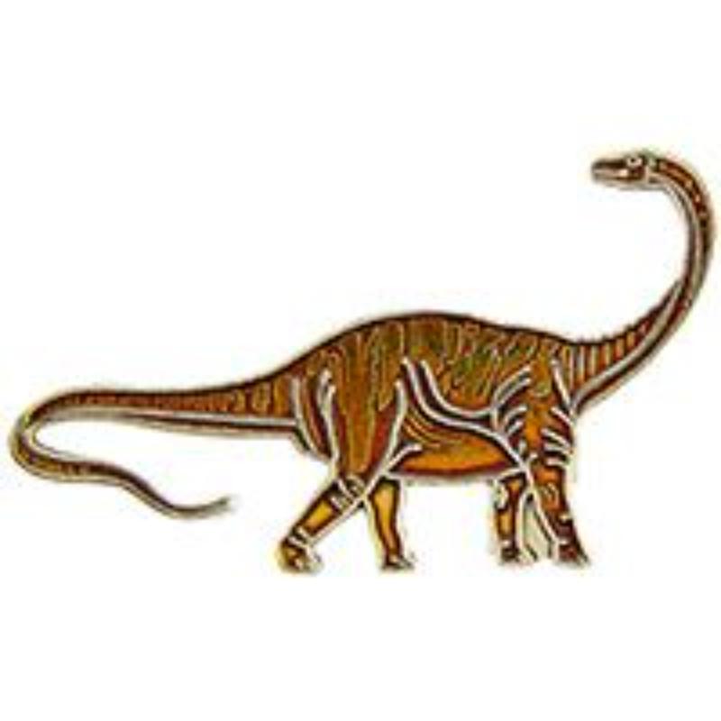 P00383 Pin - Dino, Brontosaurus - 1 in.