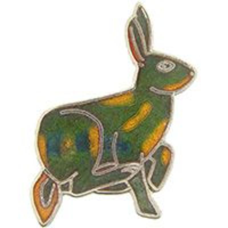 Rabbit Jack Pin - Silver - 1 in. - Durable Military Design