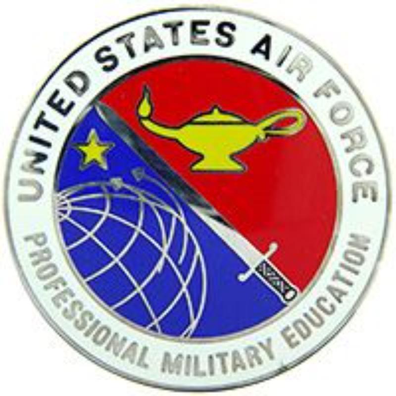 P40226 Pin - USAF, Professional Military Education - 2 in.