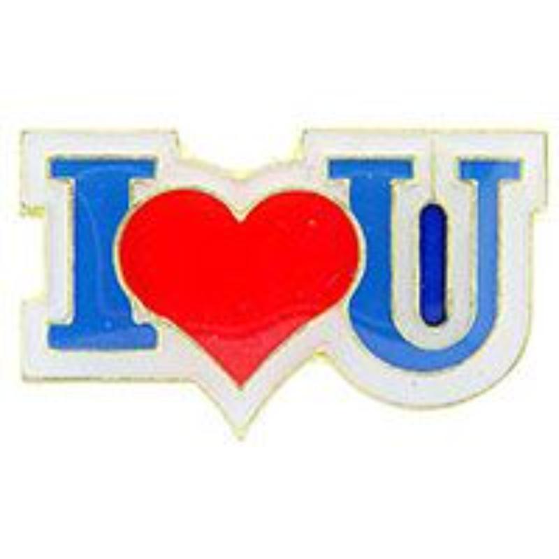 P60387 Pin - Hol, I Heart You - 1 in.