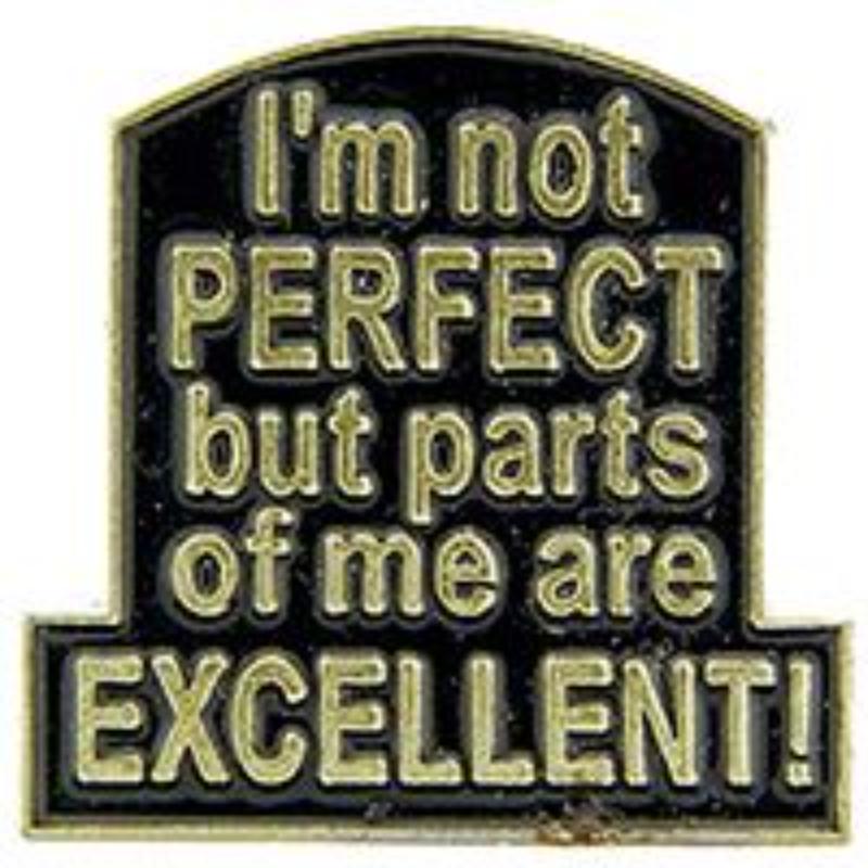 P61534 Pin - IM Not Perfect - 1 in.