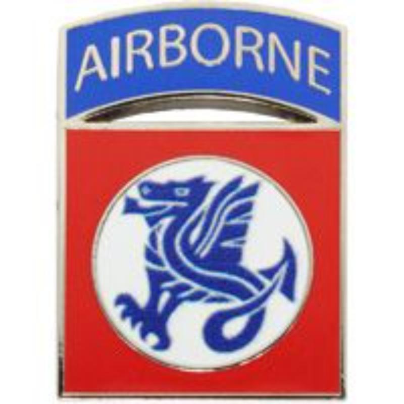 P62508 Pin - Army, 58th RCT - 1 in.