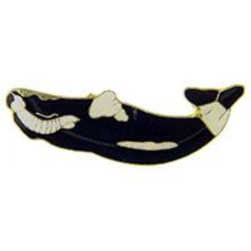 P63347 Pin - Fish, Whale, Baleen - 1 in.