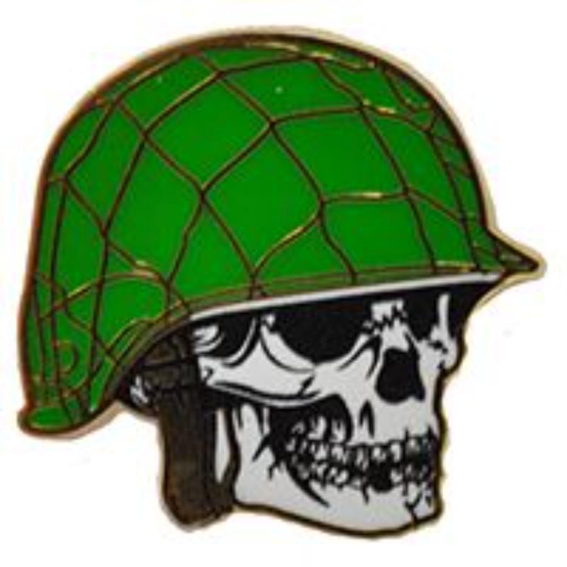 P64486 Pin - Helmet, Paratrooper - 1 in.