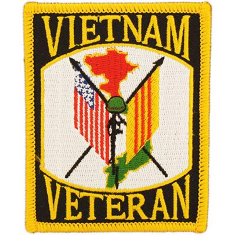 Picture of Eagle Emblems PM0014 Patch - Vietnam&#44; Veteran - 3.5 in.