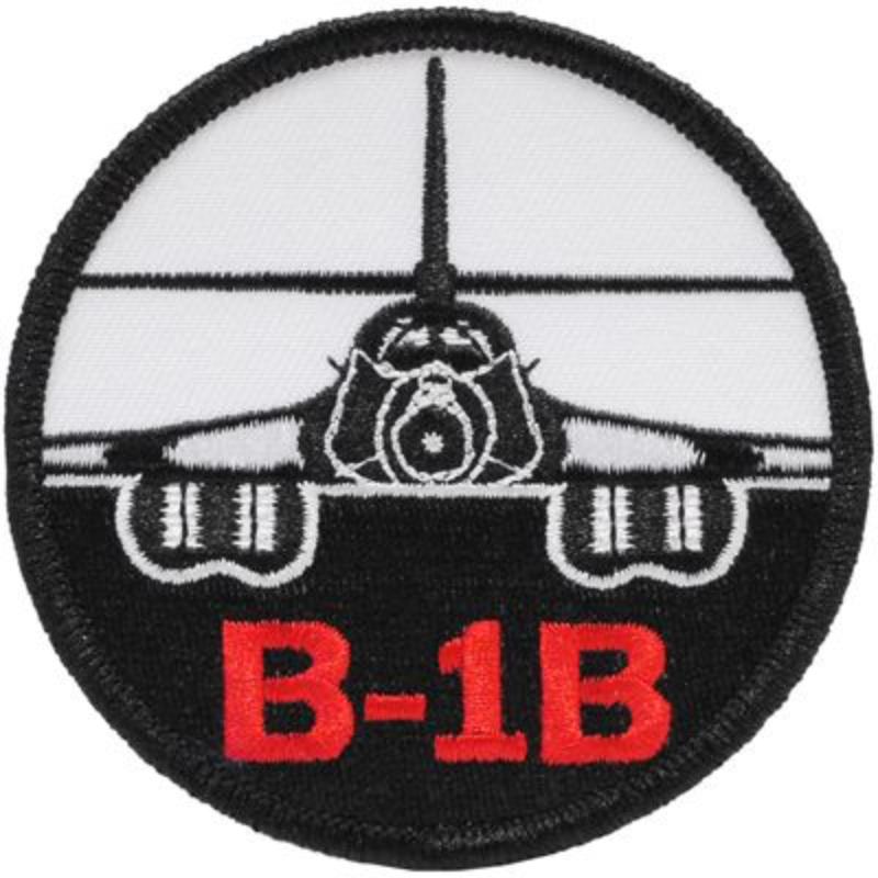 PM0214 Patch - USAF, B-1B Bomber - 3.63 in.