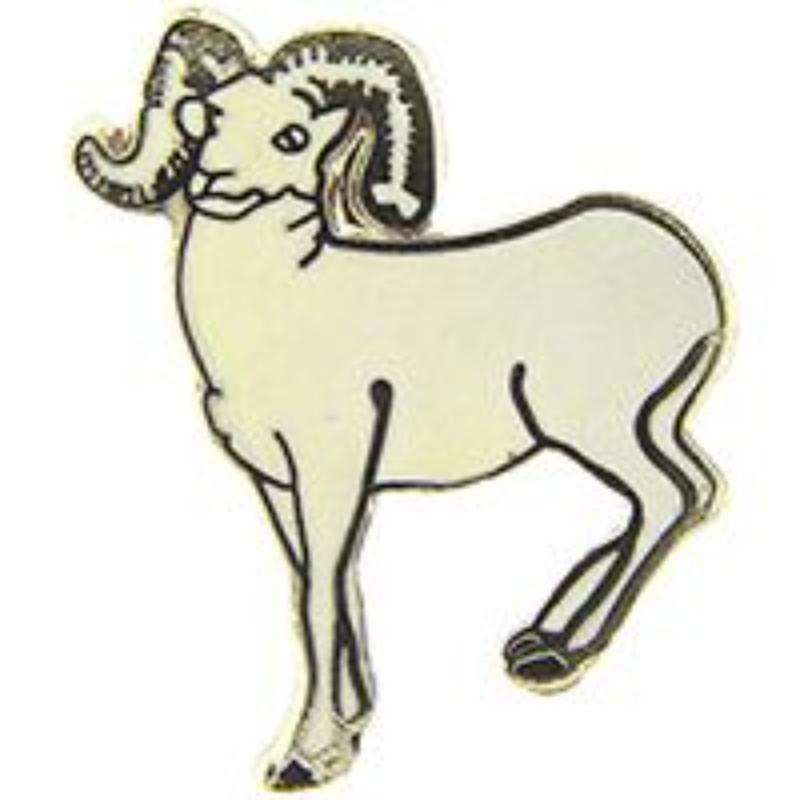 P00650 Pin - Ram, White Dahl - 1 in.
