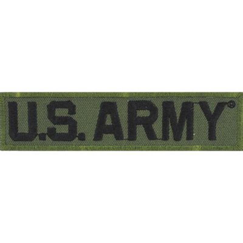 PM0286 Patch - Army, Tab, US.Army - 4.5 x 1.13 in.