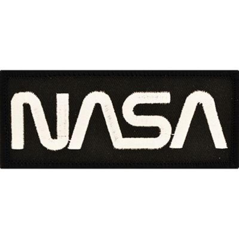 PM0302 Patch - Space, NASA, Black & White - 4.23 in.