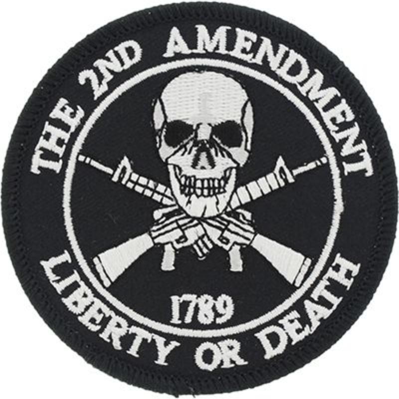 PM0367 Patch - 2Nd Amendment, 1789 - 3.63 in.