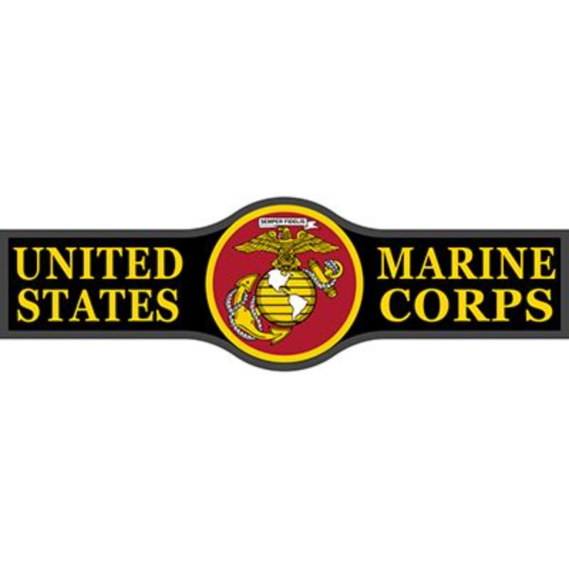 PM0386 Patch - USMC Logo - Script - 6.5 in.