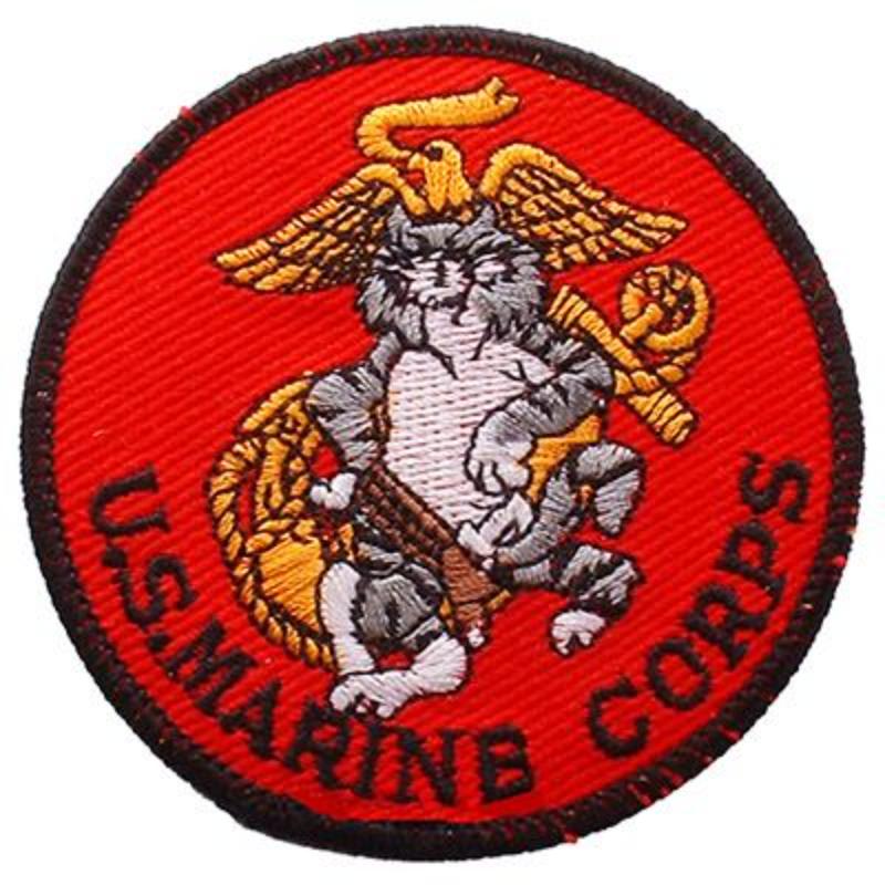 PM0392 Patch - USMC, Tomcat - 3 in.