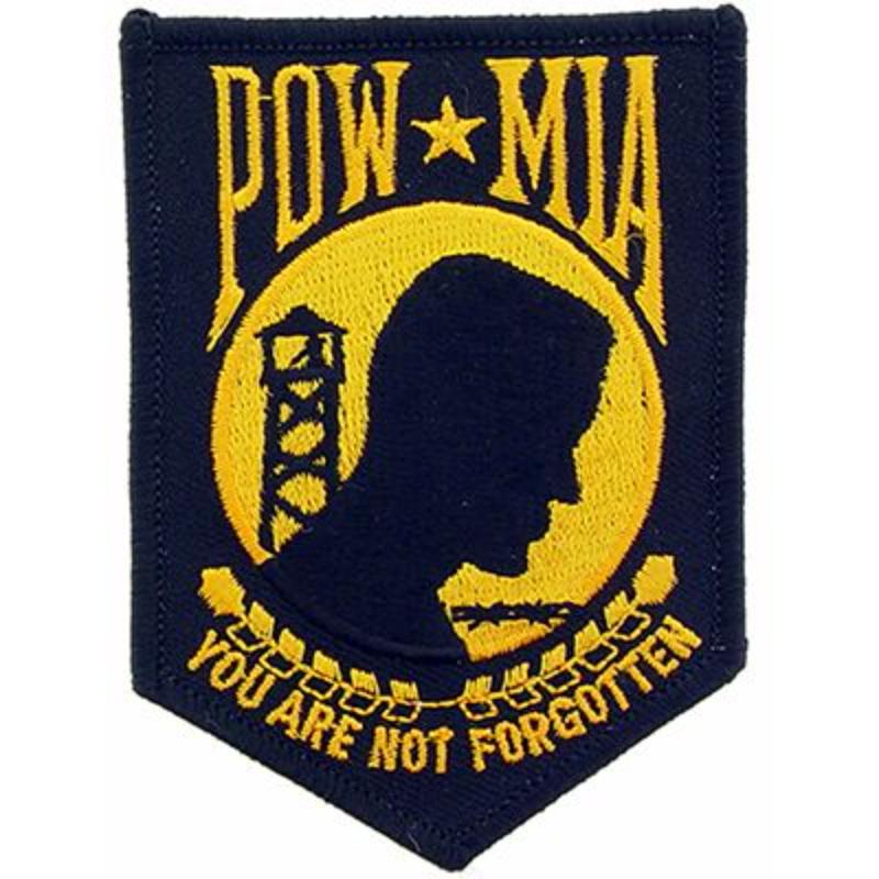 PM0404 Patch - Pow Mia - Gold - 3.5 in.