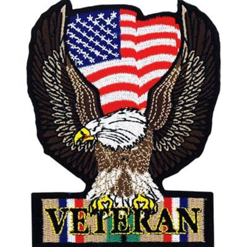 PM0410 Patch - Desert Strom Eagle - 4 in.