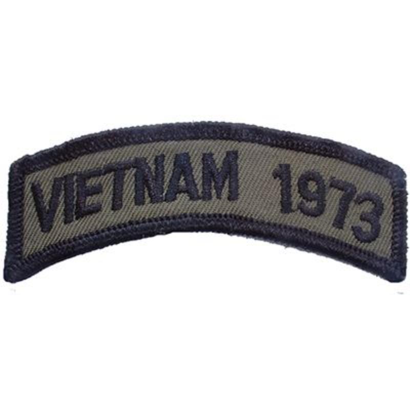 PM0833 Patch - Vietnam, Tab, 1973 - 3.5 x 1 in.