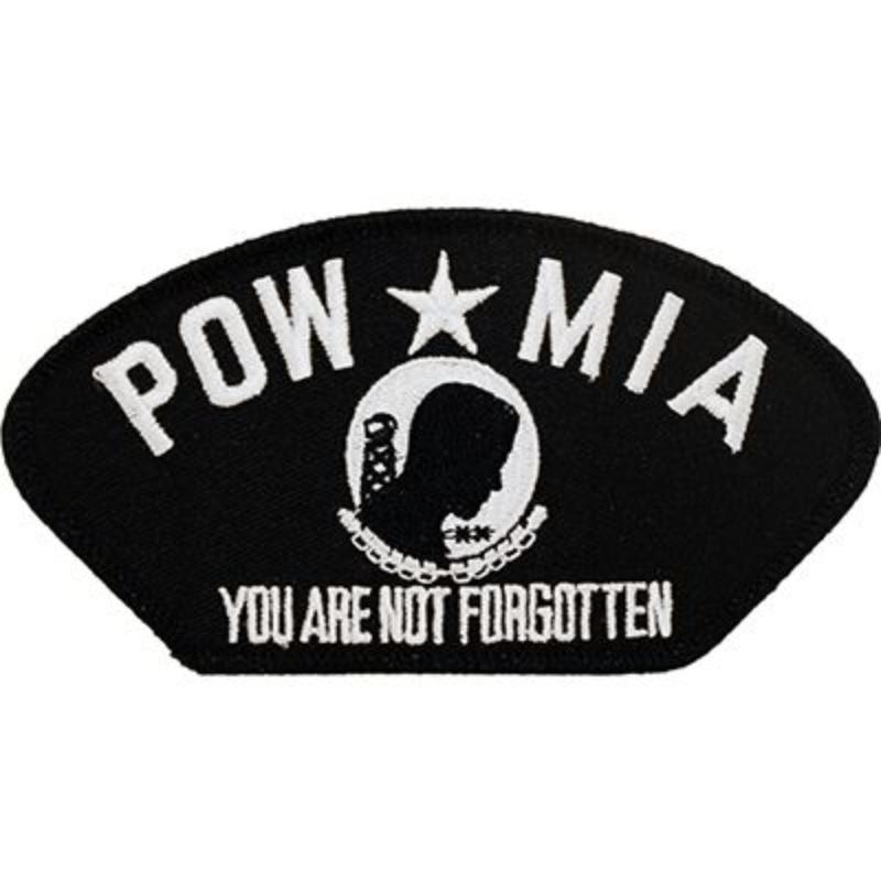 PM1395 Patch - Pow Mia, Hat - 5.25 x 3 in.