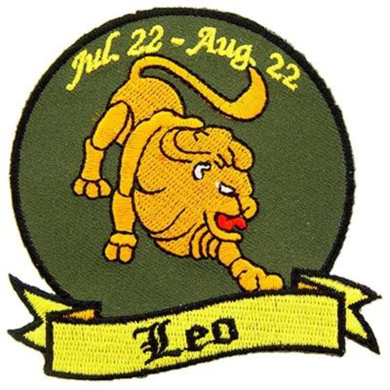 PM3031 Patch - Sign, Leo - 3.25 in.