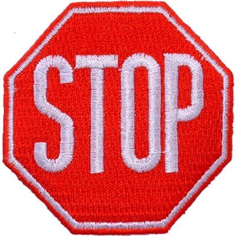 PM3046 Patch - Stop Sign - 3 in.