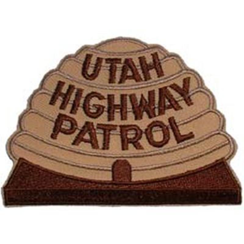 PM3344 Patch - Police Utah - 3 in.