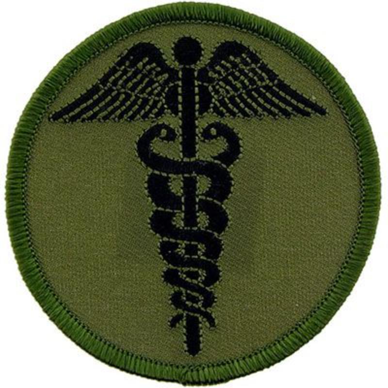 PM3959 Patch - Medic, Caduceus - 3.63 in.
