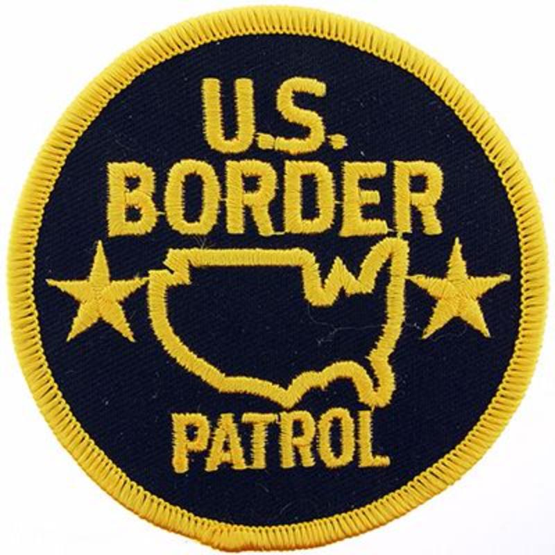 PM4003 Patch - Police US, Border Patrol - 3 in.