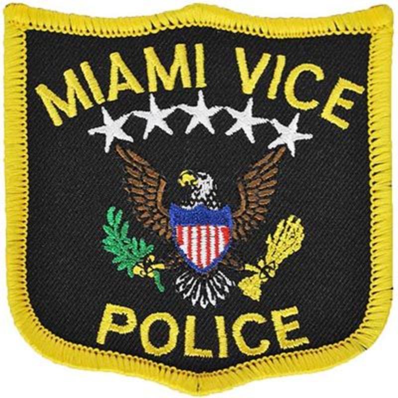PM4005 Patch - Police Miami Vice - 3 in.