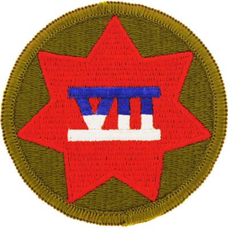 PM5044 Patch - Army, 7Th Corps - 3 in.