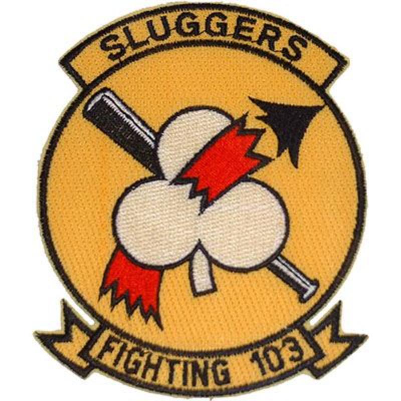 PM5307 Patch - USN, Fighting, 13 - 3.5 in.