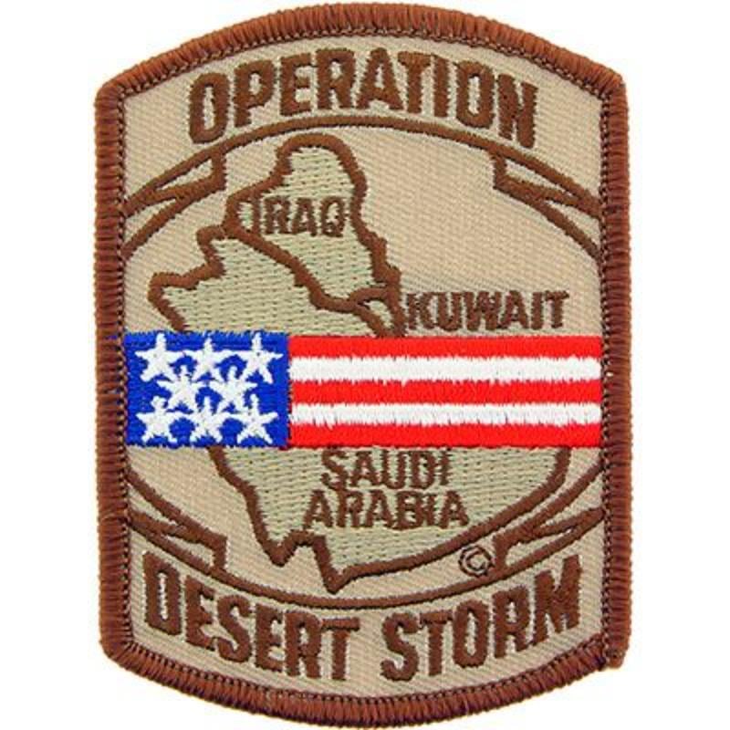 PM5382 Patch - Desert Strom USA & Iraq - 3.5 in.
