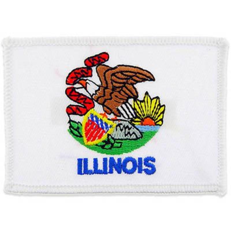 PM6814 Patch - Illinois - 3.5 x 2.5 in.