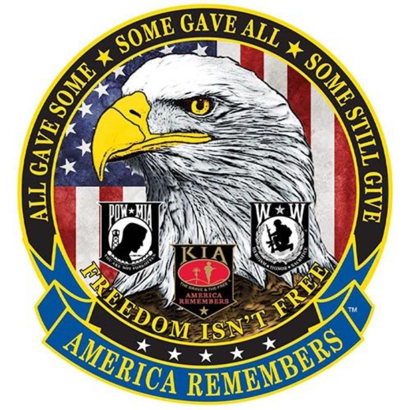 PM9030 Patch - America Remembers - Extra Large - 12.5 in.