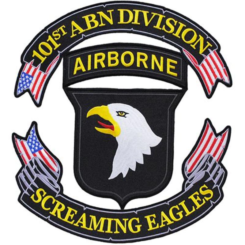 PM9035 Patch - Army, 11st Airborne Division - 12.125 in.