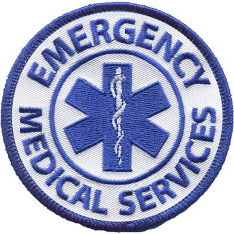 PM4102 Patch - EMS Logo - 3.5 in.