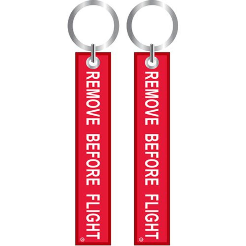 KC0509 Key Ring - Remove Before Flight - Embark II - 4.75 x 0.88 in.
