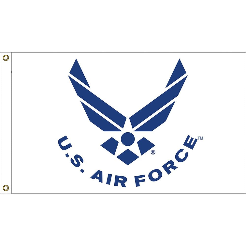 F3004 Flag - USAF Symbol - Poly-Cotton - 3 x 5 ft.