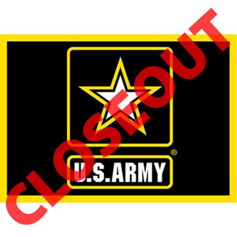 PM3860 Patch - Army Logo, Rectangle - 3.5 x 2.5 in.