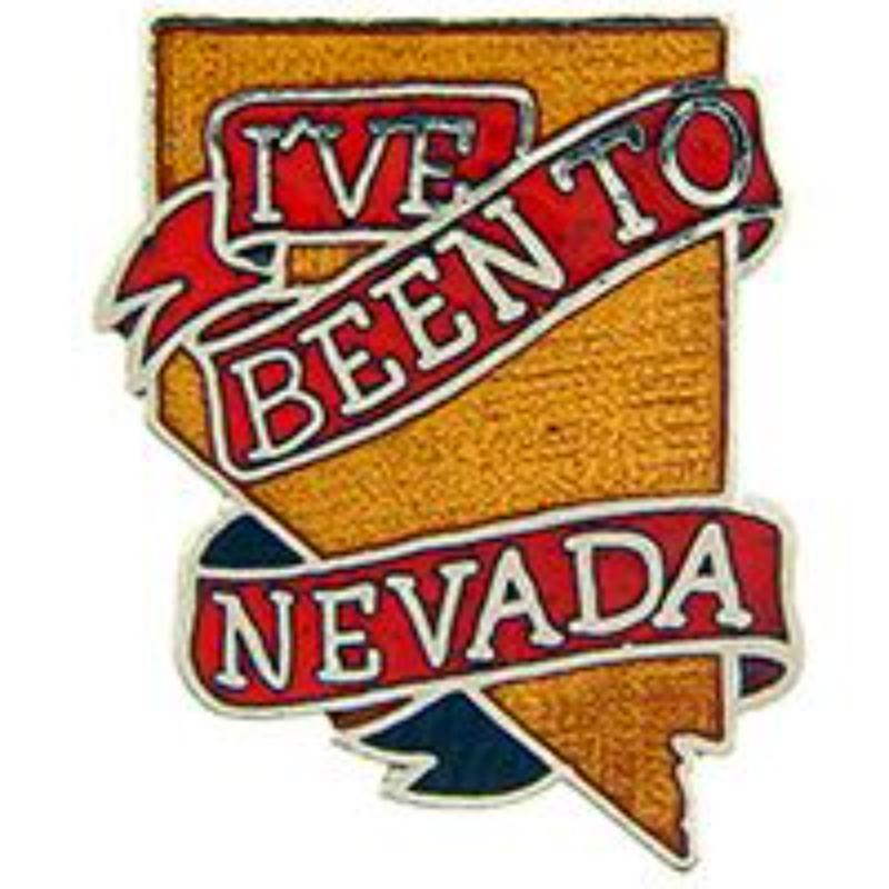 P01987 Pin - Game, LV, NV, IVe Been - 1 in.