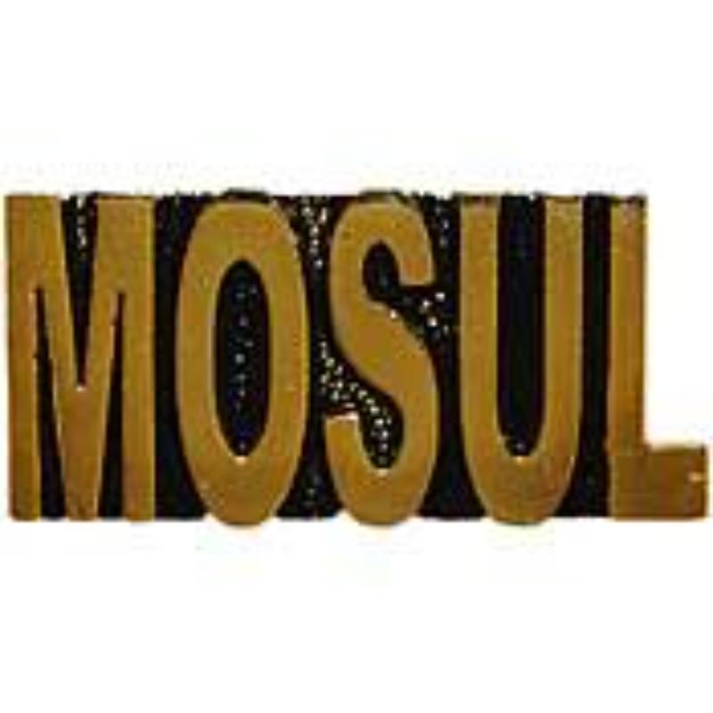 P12412 Pin - Iraqi Freedom, Script - Mosul - 1.25 in.
