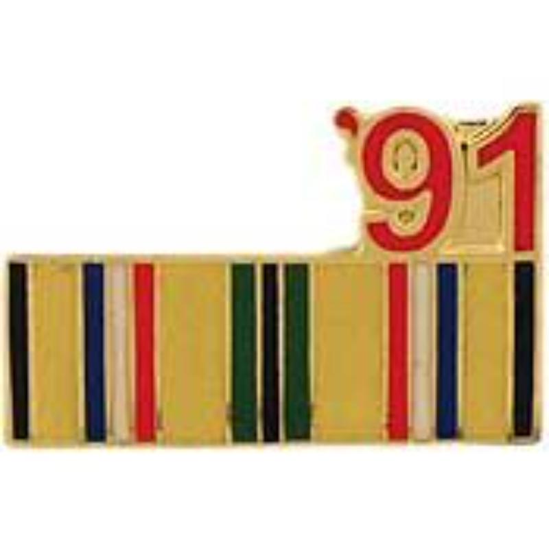 P12331 Pin - Desert Strom Ribbon 1991 - 0.88 in.
