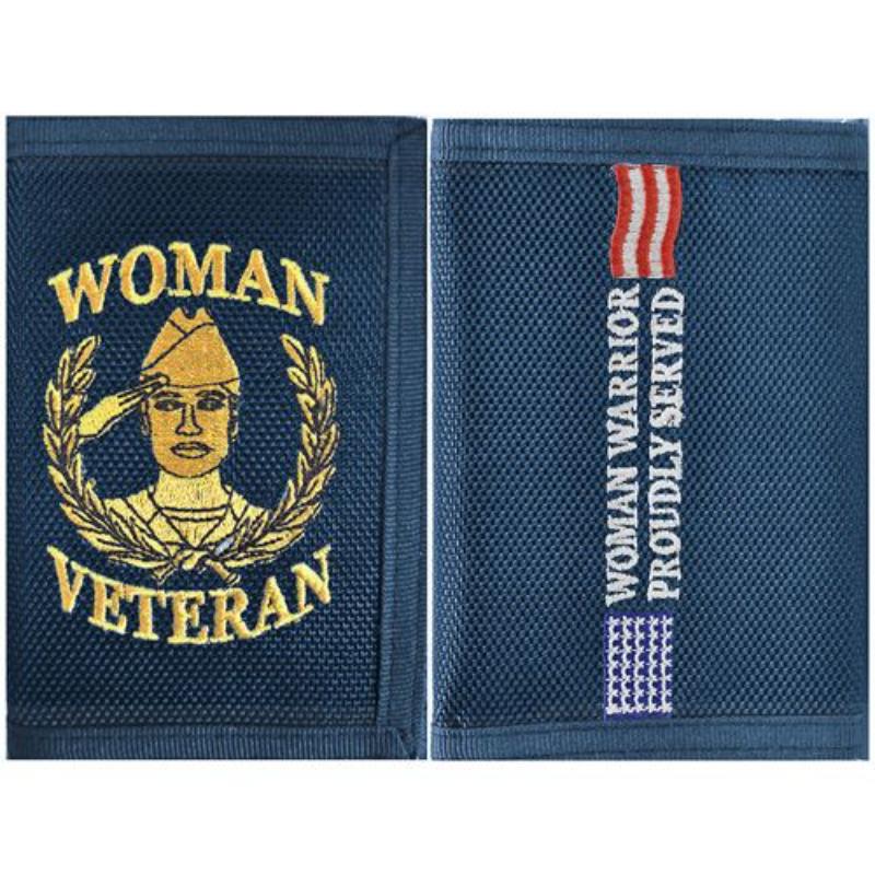 WL0198 Wallet - Woman Veteran - 3.5 x 5 in.